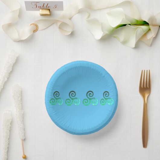 エメラルド トリスケル 古代ケルトのシンボル ペーパーボウル (ウェディング)