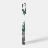 エメラルド・ドラゴン召喚 iPhoneケース (右側面)