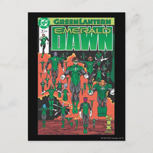 エメラルド・ドーン・カバー ポストカード (正面)