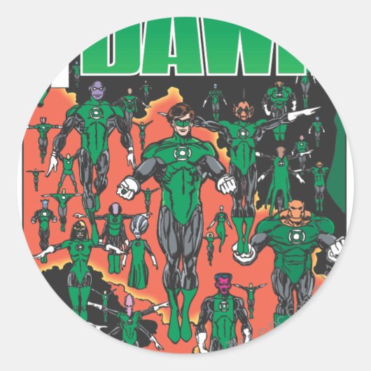 エメラルド・ドーン・カバー ラウンドシール (正面)