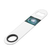 エメラルド&パープル銀河系 スピード栓抜き (裏面アングル)