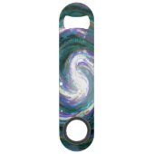 エメラルド&パープル銀河系 スピード栓抜き (正面)