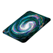エメラルド&パープル銀河系 マグネット (左側)