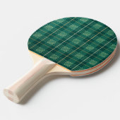 エメラルド・ペイズリー 卓球ラケット (正面アングル)