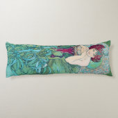 エメラルド(四宝石)アルフォンスミュシャ ボディピロー (裏面)