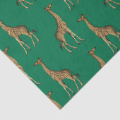 エメラルド&金ゴールドサファリシリーズデザイン7 薄葉紙 (詳細)