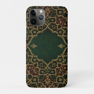 エメラルド&高級イスラムアラベスクノートパソコン Sleeve | iPhone 11 Proケース