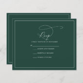 エメラルドRSVP (正面/裏面)