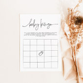 エメリーお洒落ベビービンゴシャワーゲームカード アドバイスカード