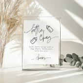 エメリーボトルチュグビールベビーシャワーゲーム ポスター