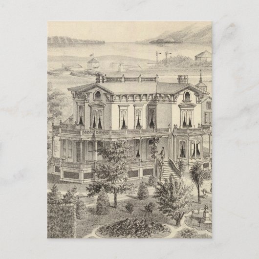 エメリーレジデンス，オークランド，アラメダ ポストカード (正面)