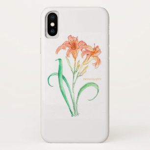 エメロカリユリ iPhone X ケース
