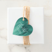 エメ感謝していロルドグリーン抽象芸術結婚式の引き出物 フェイバータグ (インサイチュ)