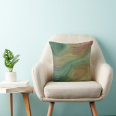 エメ自然ラルド層 |グリーンインクとゴールデンインクの瑪瑙 クッション (椅子)