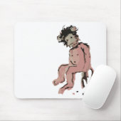 エモい猿の絵 マウスパッド (マウス)