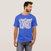 エモい音楽 Tシャツ (正面フル)