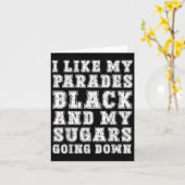 エモおもしろいロック音楽引用文ブラックパレードシュガーダウン カード (黄色い花)