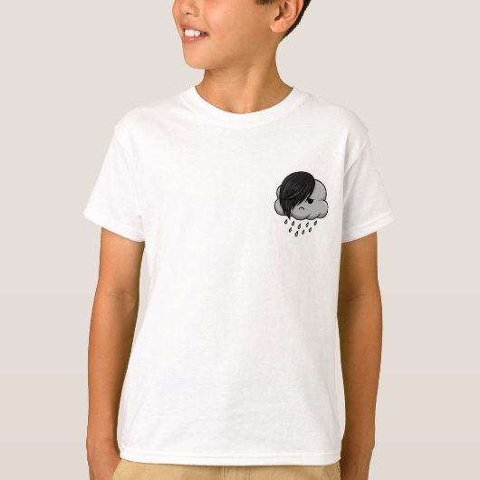 エモな雨雲の子供たち Tシャツ (正面)