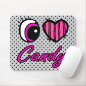 エモアイハート大好きキャンディ マウスパッド (マウス)