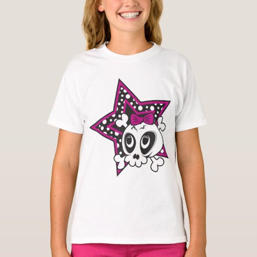 エモガーリースカル Tシャツ (正面)