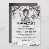 エモゴシックカワイガール誕生日 招待状 (正面/裏面)