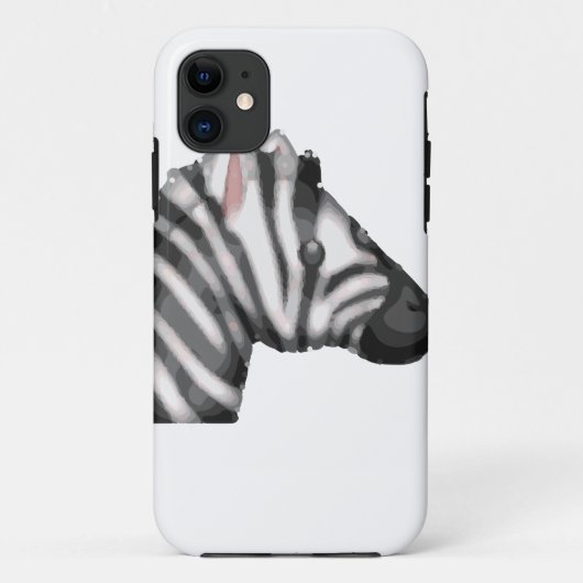 エモジゼブラ Case-Mate iPhoneケース (裏面)