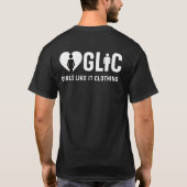 エモスタイルおもしろいシャツ Tシャツ (裏面)