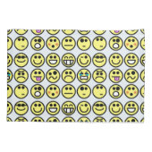 エモチコン幸せ顔枕まくらケース 枕カバー (裏面)