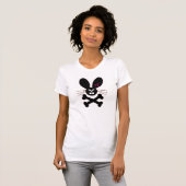 エモバニー骸骨 Tシャツ (正面フル)