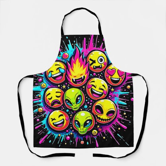 エモファンキージミックス エプロン (正面)