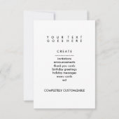 エモモンキーインク 招待状 (裏面)