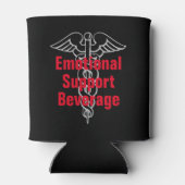 エモーショおもしろいンサポート飲料ビールまたはソーダ 缶クーラー (裏面)