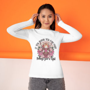 エモーショナルに脆い戦士 - 猫サムライ エディション Tシャツ
