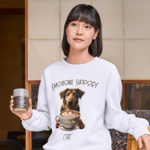 エモーショナルサポートコーヒーかわいいメンタルヘルス トライブレンドＴシャツ