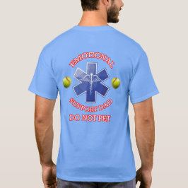 エモーショナルサポートソフトボールパパTシャツ Tシャツ