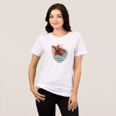エモーショナルサポートドッグ ショロイツクイントリ トライブレンドTシャツ (正面全面)