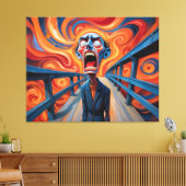 エモーショナル・アート・キャンバス、ウォール・デコール、ホーム・ギャラリー キャンバスプリント (インサイチュ (リビング))