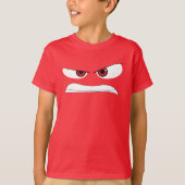 エモーメントアンガー顔 Tシャツ (正面)