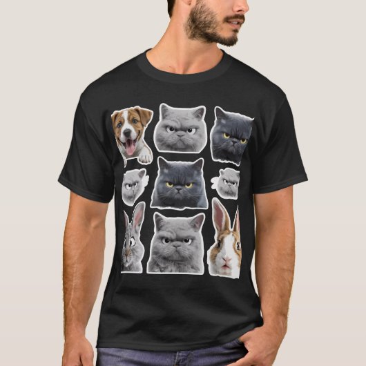 エモ動物 Tシャツ (正面)