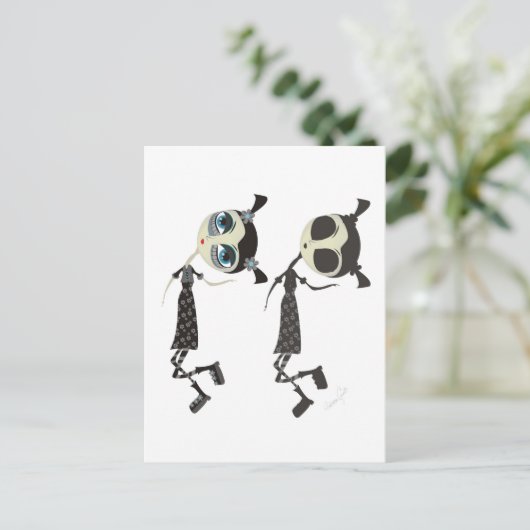 エモ・ミーとマイ・エモ・シャドウ ポストカード (スタンド正面)