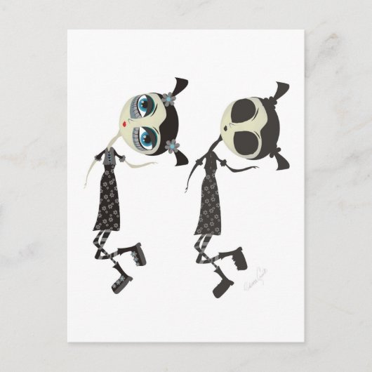 エモ・ミーとマイ・エモ・シャドウ ポストカード (正面)