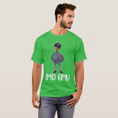 エモEMUおもしろいバードギフト女子 Tシャツ (正面フル)