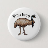 エモEMU 缶バッジ (正面)