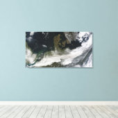 エヤフジャラヨカル火山からのアッシュプルーム2 キャンバスプリント (インサイチュ (ウッドフロア))