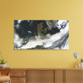 エヤフジャラヨカル火山からのアッシュプルーム2 キャンバスプリント (インサイチュ (リビング))