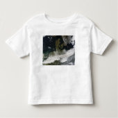 エヤフジャラヨカル火山からのアッシュプルーム2 トドラーTシャツ (正面)
