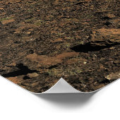 エヤフジャラヨコル火山 ポスター (角)