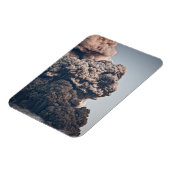 エヤフジャルジョクル火山噴火 マグネット (左側)