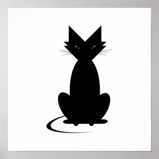 エラの恐ろしい猫 ポスター (正面)