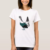エライチョウの女性Tシャツ Tシャツ (正面)